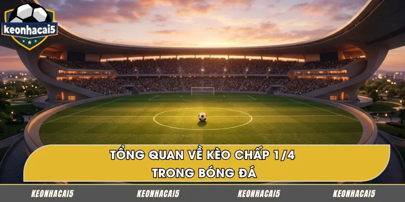 Tìm hiểu khái niệm chung về kèo chấp 1/4