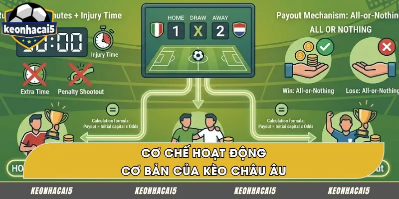 Cách kèo Châu Âu vận hành