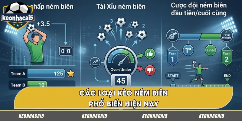 Tổng hợp hình thức cược ném biên thịnh hành