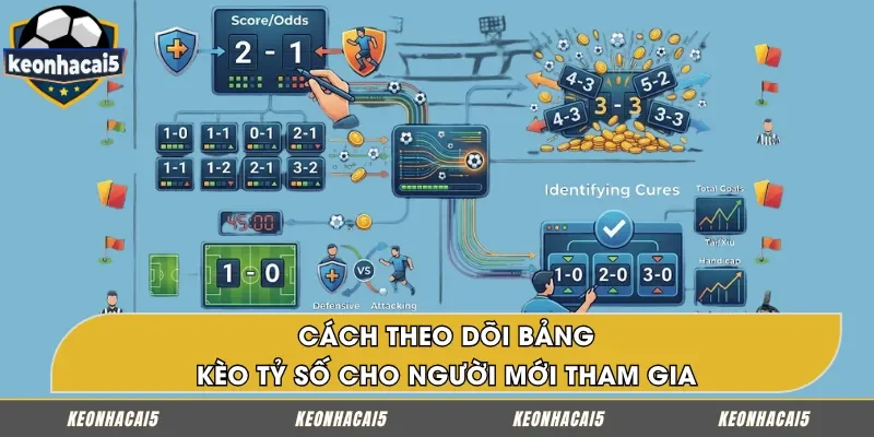 Hướng dẫn xem bảng kèo tỷ số dành cho người mới bắt đầu