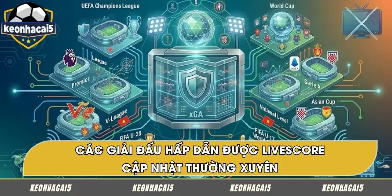 Tổng hợp những giải đấu bóng đá nổi bật hiện nay