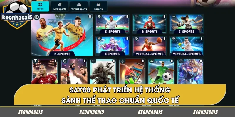 Nhà cái sở hữu sảnh thể thao chất lượng chuẩn quốc tế