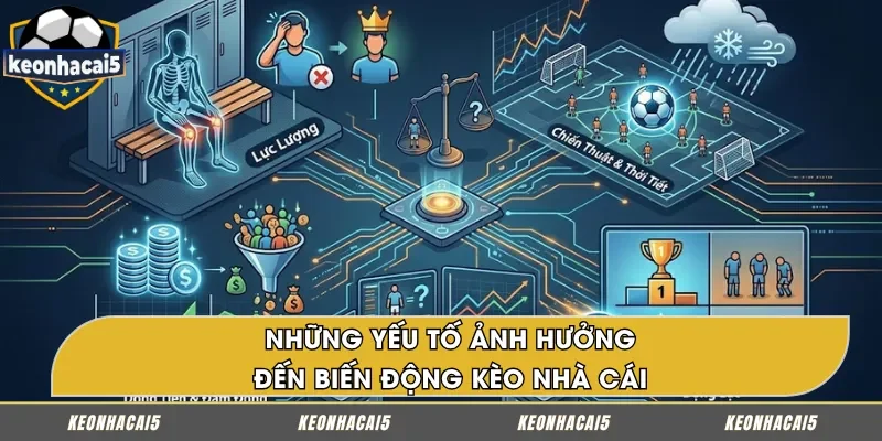 Các yếu tố khiến kèo nhà cái thay đổi liên tục