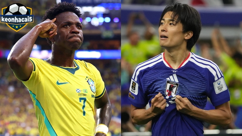 Brazil vs Nhật Bản